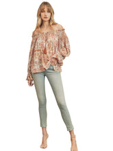 Load image into Gallery viewer, Boho Off The Shoulder Blouse
