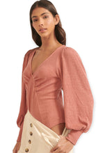 Load image into Gallery viewer, The Camilla Deep V Neck Long Sleeve Bodysuit
