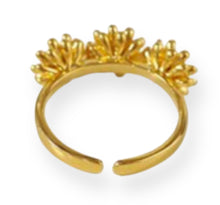 Load image into Gallery viewer, Daisy Flower Open Ring
