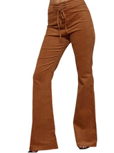Load image into Gallery viewer, Camel Corduroy Flare Pants
