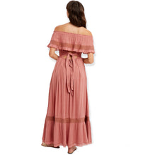 Load image into Gallery viewer, The Sienna Maxi Dress- Rose
