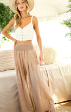 Load image into Gallery viewer, Lightweight High Waist Pants- Taupe  
