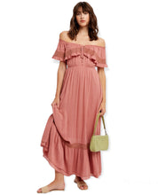 Load image into Gallery viewer, The Sienna Maxi Dress- Rose
