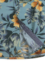 Load image into Gallery viewer, Seafoam Floral Tropical Shirt
