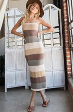 Load image into Gallery viewer, The Fall Bodycon Ribbed Dress
