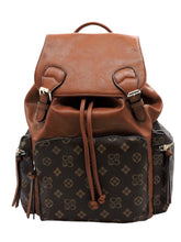 Load image into Gallery viewer, Ready, Pack, Lets Go! In - style Drawstring Backpack
