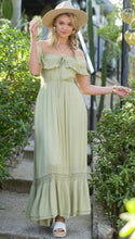 Load image into Gallery viewer, The Sienna Maxi Dress- Light Olive
