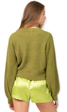 Load image into Gallery viewer, Coziest Cropped sweater- Olive
