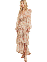 Load image into Gallery viewer, Luna&#39;s flowy Scattered Blooms Dress
