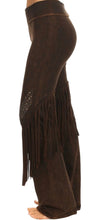 Load image into Gallery viewer, Western Fringe Stone Detail Yogi Pants
