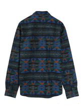 Load image into Gallery viewer, Blue Beat Pattern Long Sleeve
