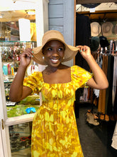 Load image into Gallery viewer, Aria&#39;s Golden Flower Dress
