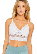 Load image into Gallery viewer, Cotton Eyelet Bralette
