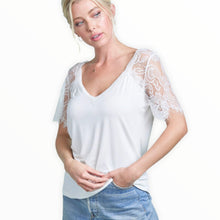 Load image into Gallery viewer, Lovely Sheer Lace Top
