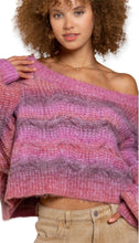 Load image into Gallery viewer, Very Berry  Ribbed Sweater
