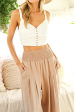 Load image into Gallery viewer, Lightweight High Waist Pants- Taupe  
