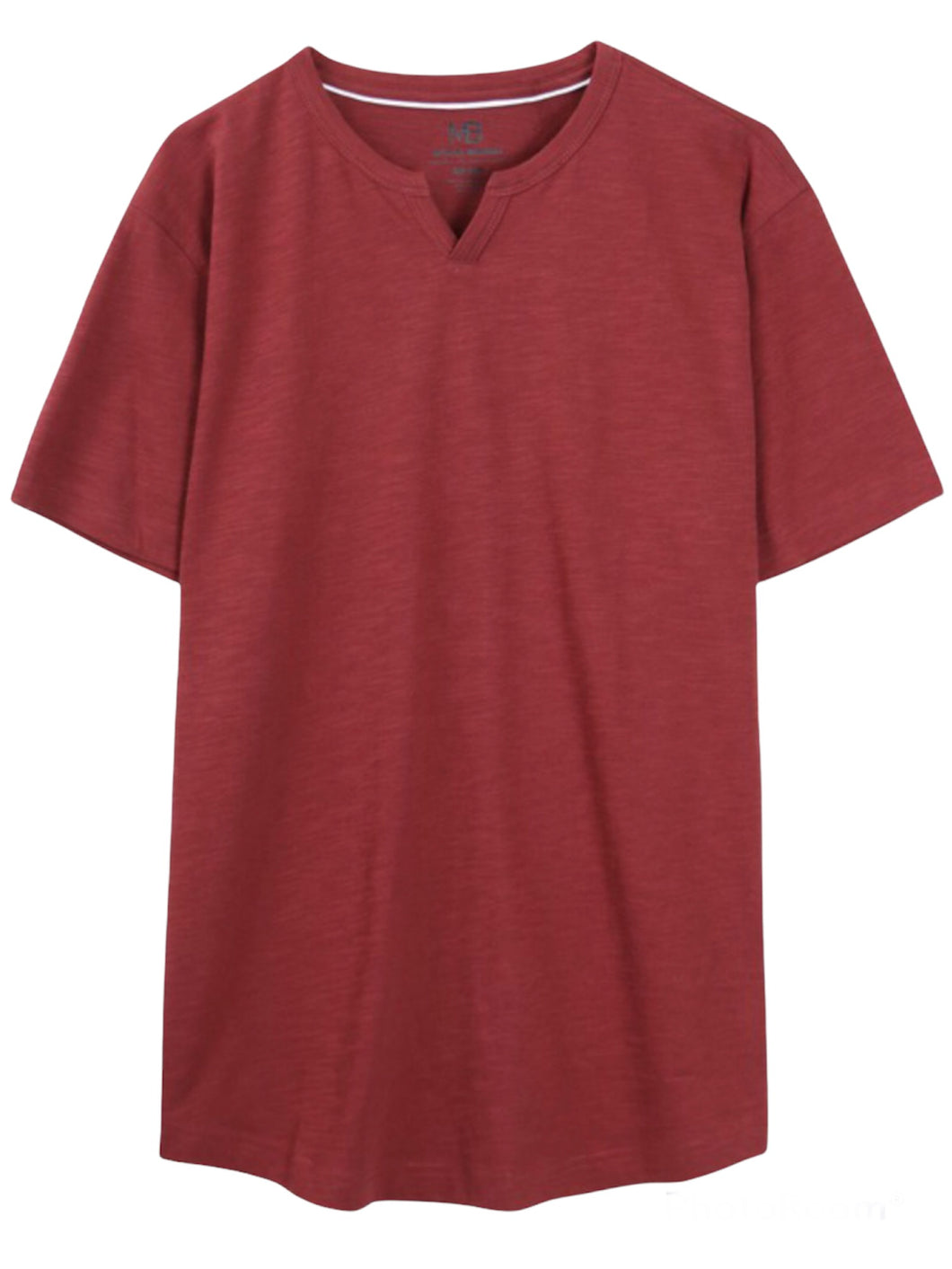 The Essential Redwood Notched V Tee