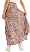 Load image into Gallery viewer, Floral Print  Woven Maxi Skirt
