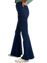 Load image into Gallery viewer, Savannah Denim Flare Bottoms
