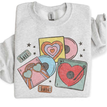 Load image into Gallery viewer, Retro Love Song Graphic Sweatshirt
