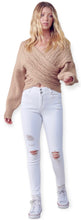 Load image into Gallery viewer, Olivia’s Crossover Knit Sweater- Taupe
