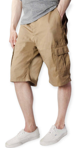 Casual Cargo Shorts- Khaki