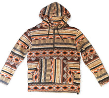 Load image into Gallery viewer, Ethnic Print Pullover Hoodie
