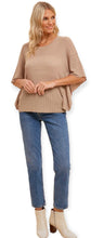 Load image into Gallery viewer, Soft Pointelle Oversized Lightweight Sweater
