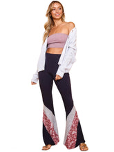 Load image into Gallery viewer, High Rise Paisley Flare Pants
