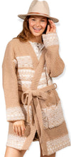 Load image into Gallery viewer, Long sleeve kimono sweater cardigan
