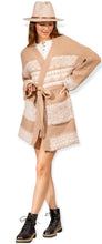 Load image into Gallery viewer, Long sleeve kimono sweater cardigan
