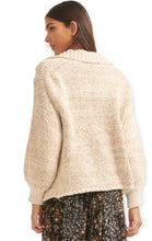 Load image into Gallery viewer, Cozy Soft Two-Tone Knit Cardigan
