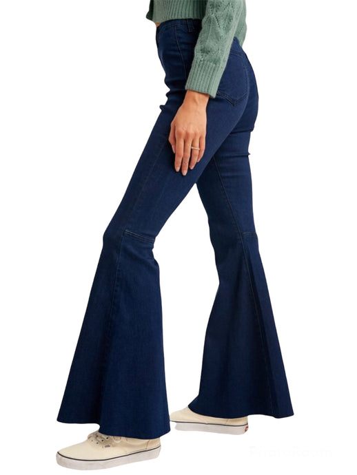 Savannah Denim Flare Bottoms