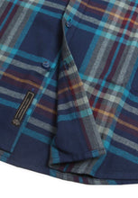 Load image into Gallery viewer, Moody Blue Flannel Shirt
