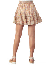 Load image into Gallery viewer, Soft Floral Tiered Skirt
