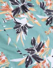 Load image into Gallery viewer, Tropical Mint Floral Shirt
