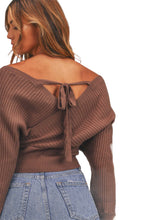 Load image into Gallery viewer, Coco Brown Sweater Top
