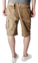 Load image into Gallery viewer, Casual Cargo Shorts- Khaki
