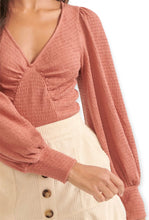 Load image into Gallery viewer, The Camilla Deep V Neck Long Sleeve Bodysuit
