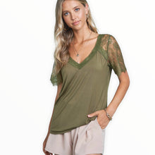 Load image into Gallery viewer, Lovely Sheer Lace Top
