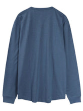 Load image into Gallery viewer, The Essential Blue Steel Long Sleeve Notched V
