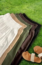 Load image into Gallery viewer, Lightweight High Waist Pants- White
