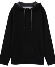 Load image into Gallery viewer, Black Pullover Hoodie
