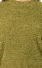 Load image into Gallery viewer, Coziest Cropped sweater- Olive
