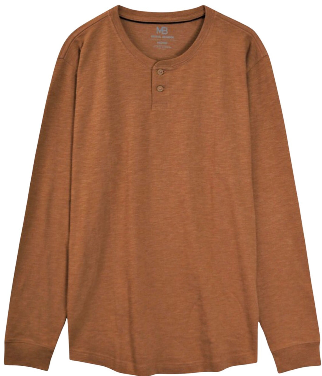 The Essential Copper Long Sleeve Henley 