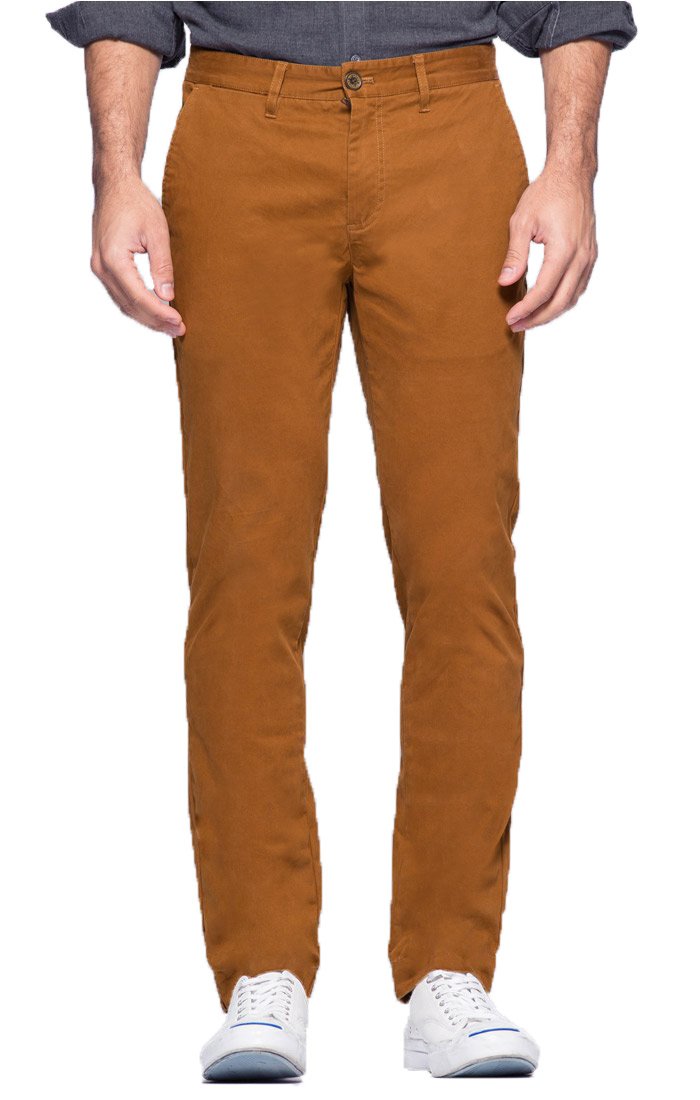 Copper Straight Fit Stretch Bowie Chino