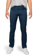 Load image into Gallery viewer, Navy Straight Fit Stretch Tech Pant
